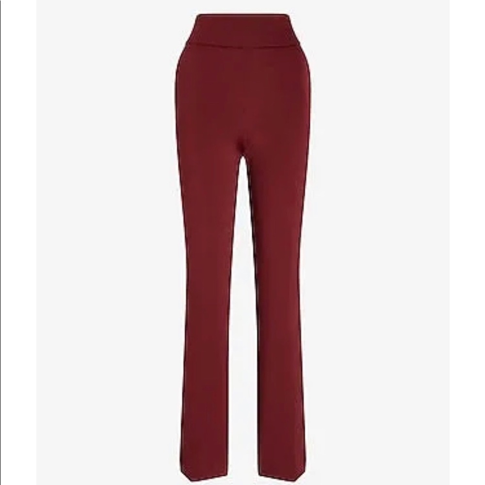 NWT Express Boot High Rise Supersoft Double Knit Dress Pants
